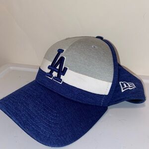 New Era 39 Thirty La Dodgers Baseball Cap Blue/White, Mesh, Sizes M/L
